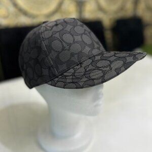Authentic Coach Signature Jacquard Baseball Cap – Size M/L